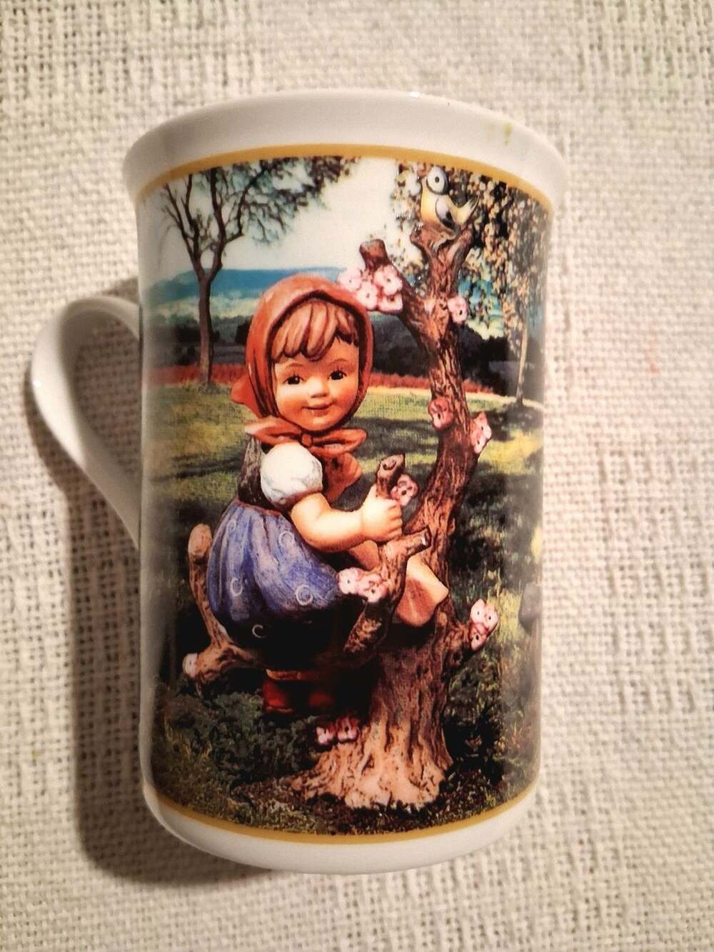M.I. Hummel Apple Tree Boy October Fine Porcelain Collector Mug